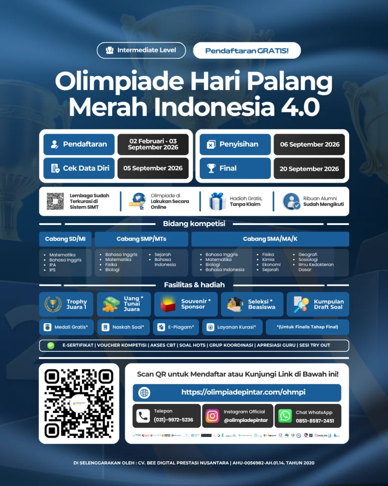 OLIMPIADE HARI PALANG MERAH INDONESIA 4.0