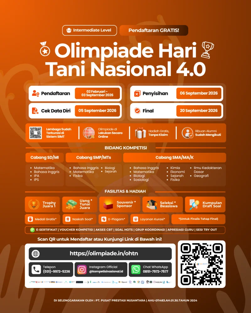 OLIMPIADE HARI TANI NASIONAL 4.0