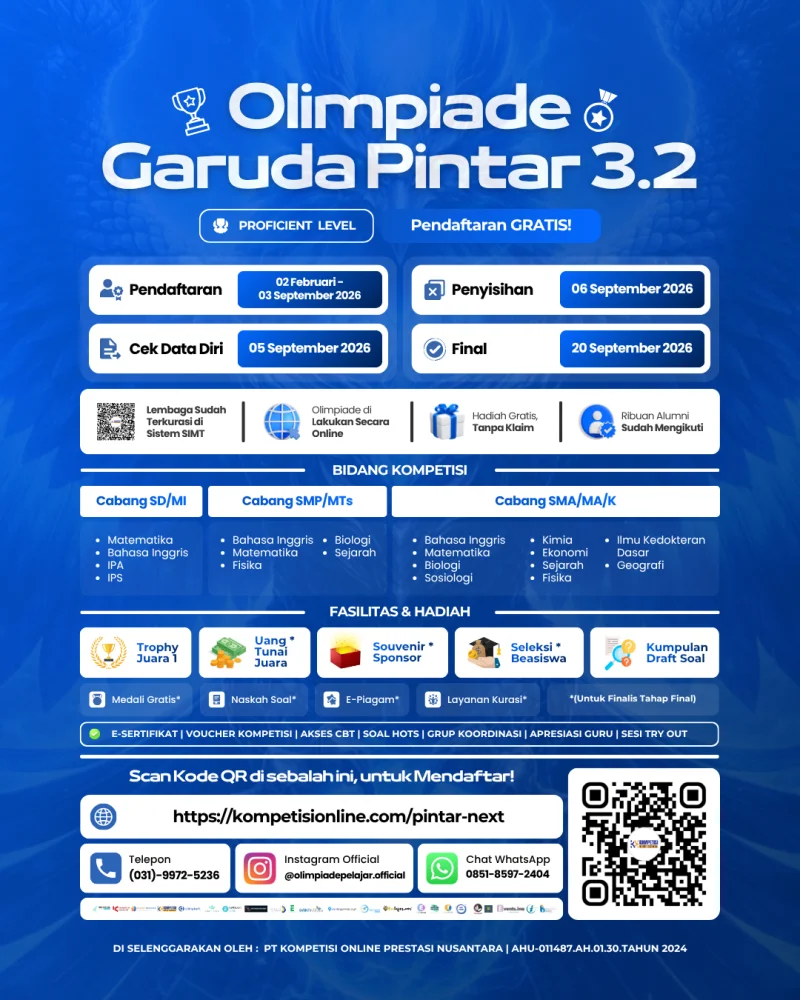 OLIMPIADE GARUDA PINTAR 3.2