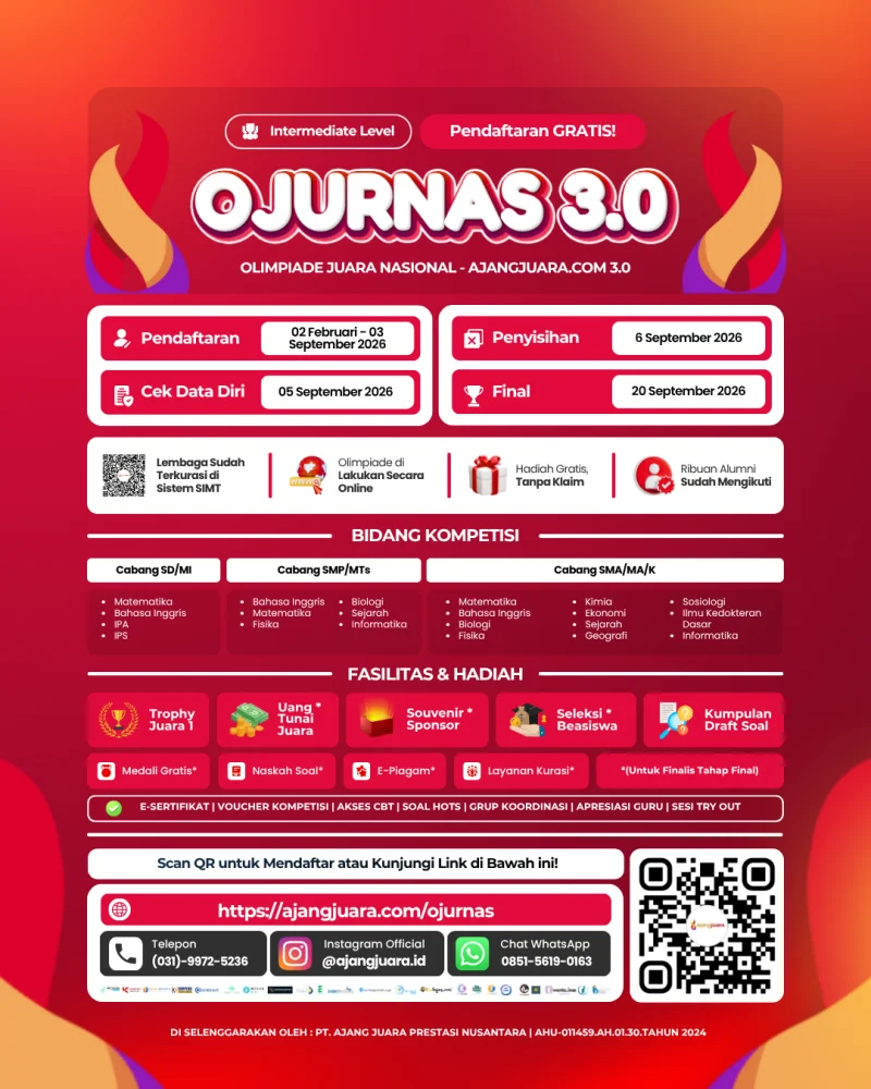 OLIMPIADE JUARA NASIONAL - AJANGJUARA.COM 3.0