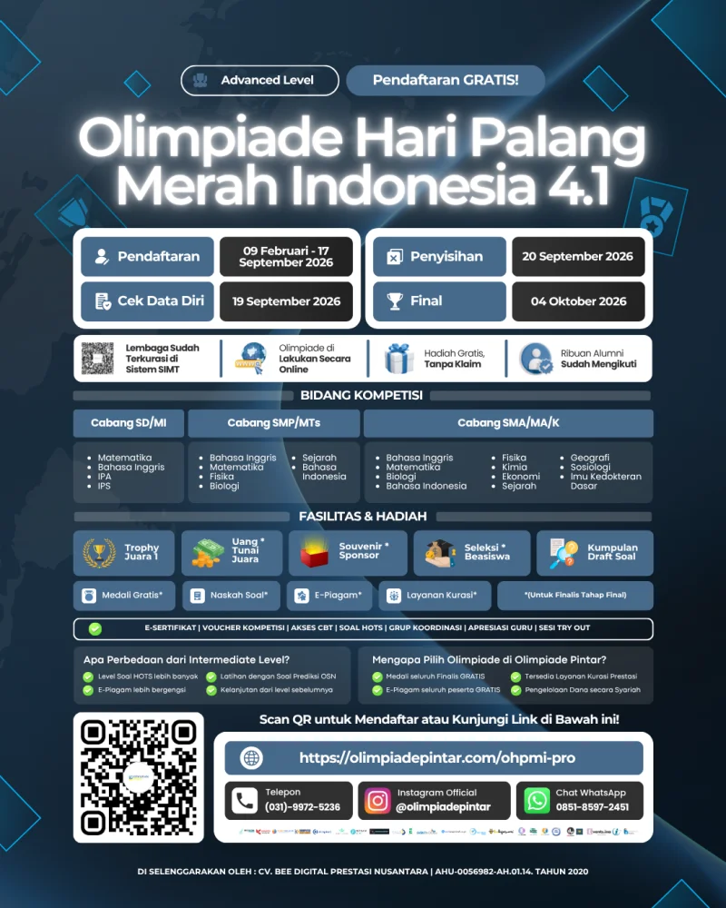 OLIMPIADE HARI PALANG MERAH INDONESIA 4.1