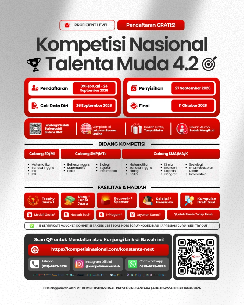 KOMPETISI NASIONAL TALENTA MUDA 4.2